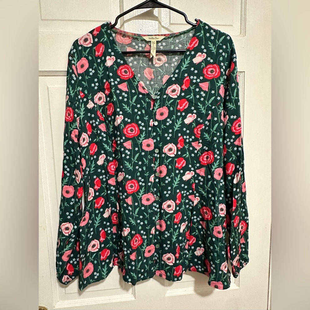 Floral Womens Matilda Jane Shirt Size‎ XL
